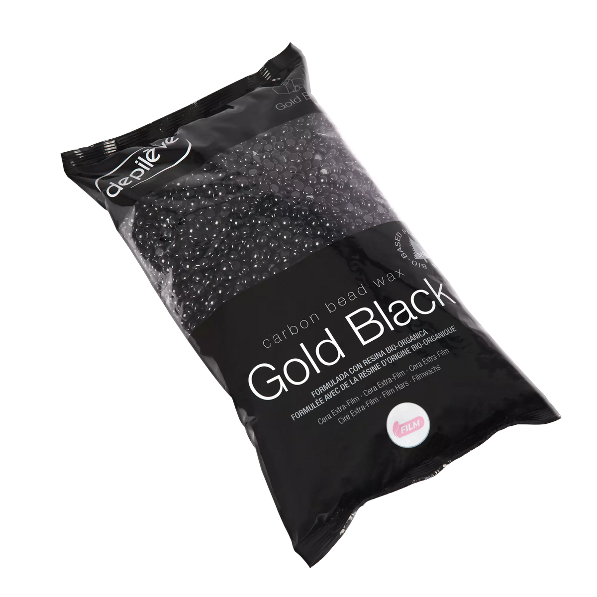 Depileve Gold Black Carbon Bead Hot Film Wax 1kg