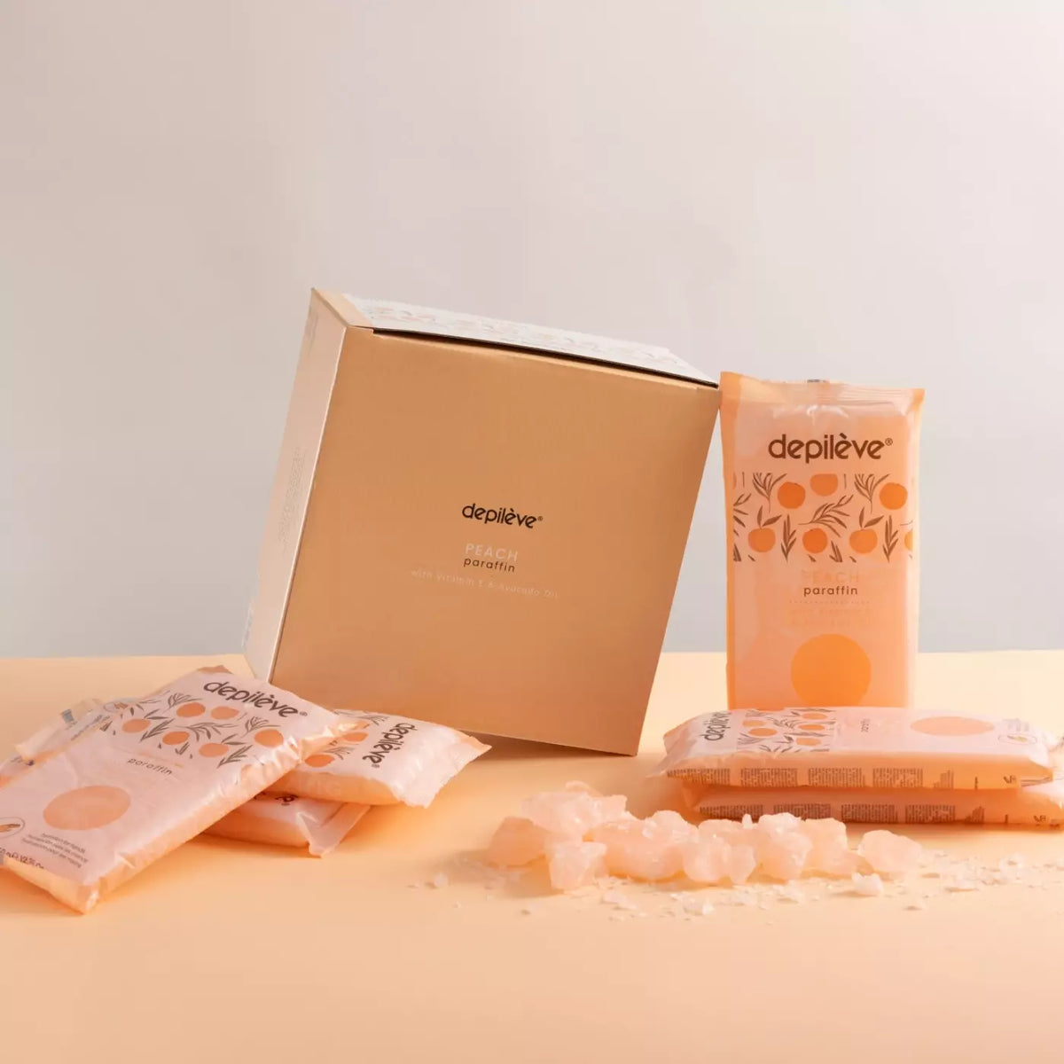 Depileve Peach Paraffin Wax 2.8kg