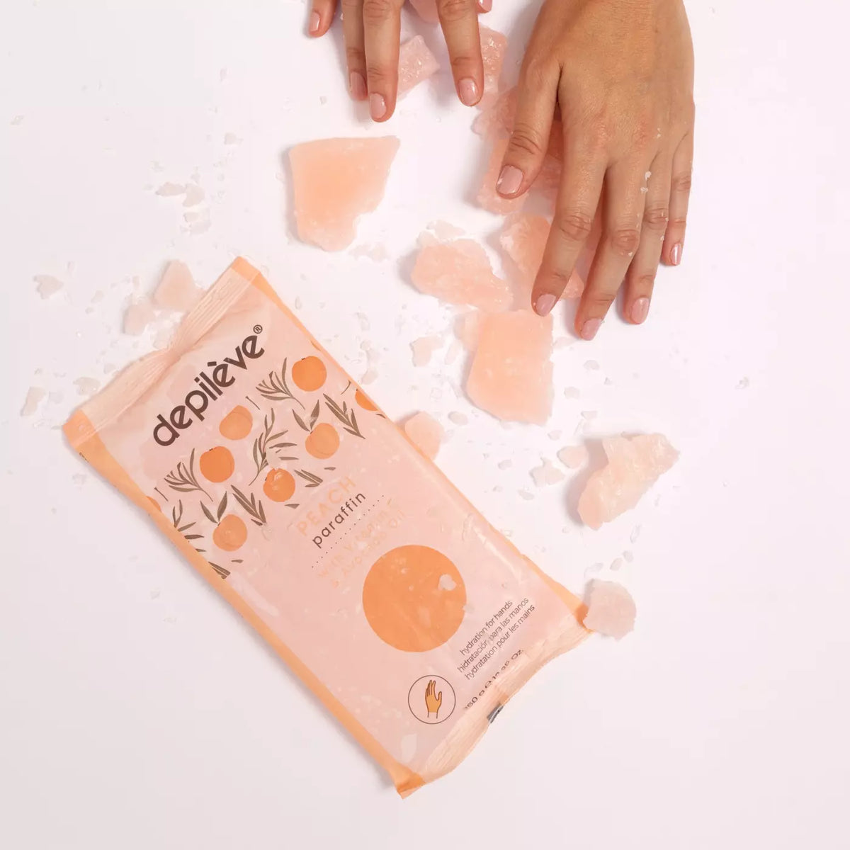 Depileve Peach Paraffin Wax 2.8kg