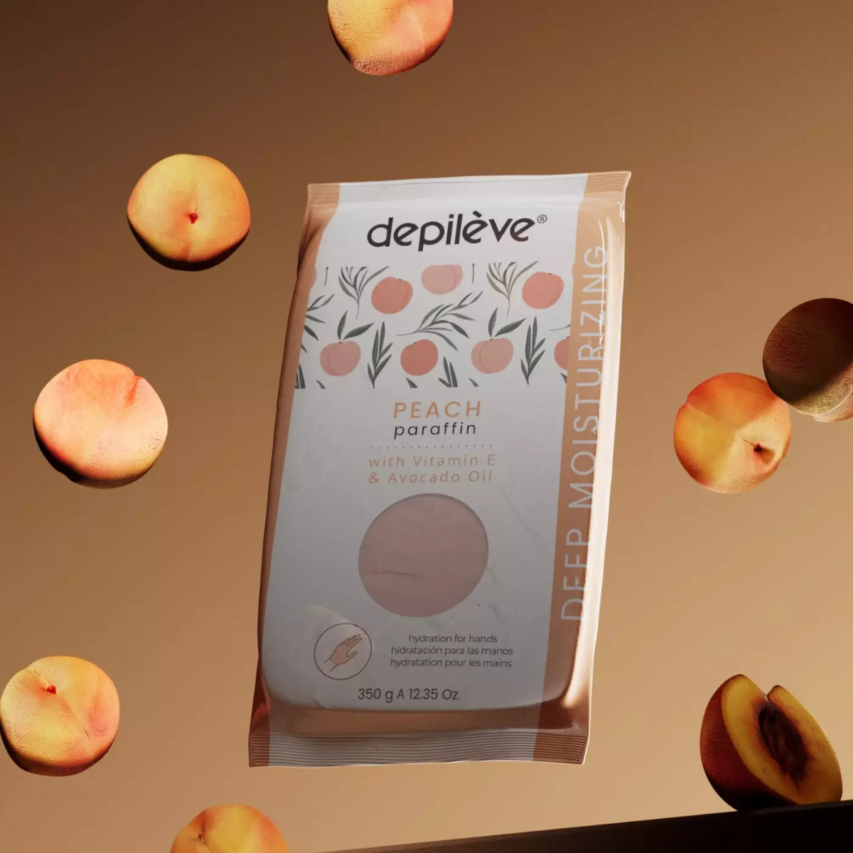 Depileve Peach Paraffin Wax 2.8kg
