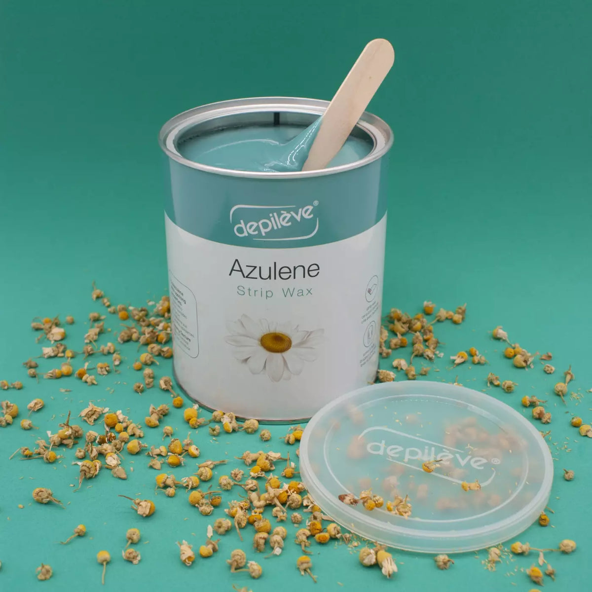 Depileve Azulene Rosin Strip Wax Can 800ml