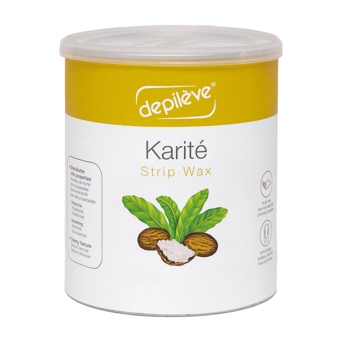 Depileve Karite Strip Wax 800ml