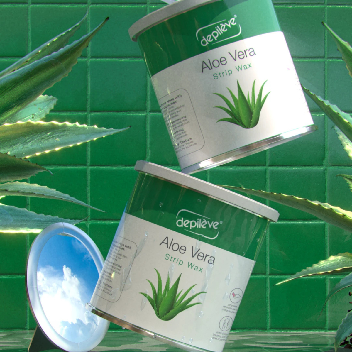 Depileve Aloe Vera Strip Wax 800ml
