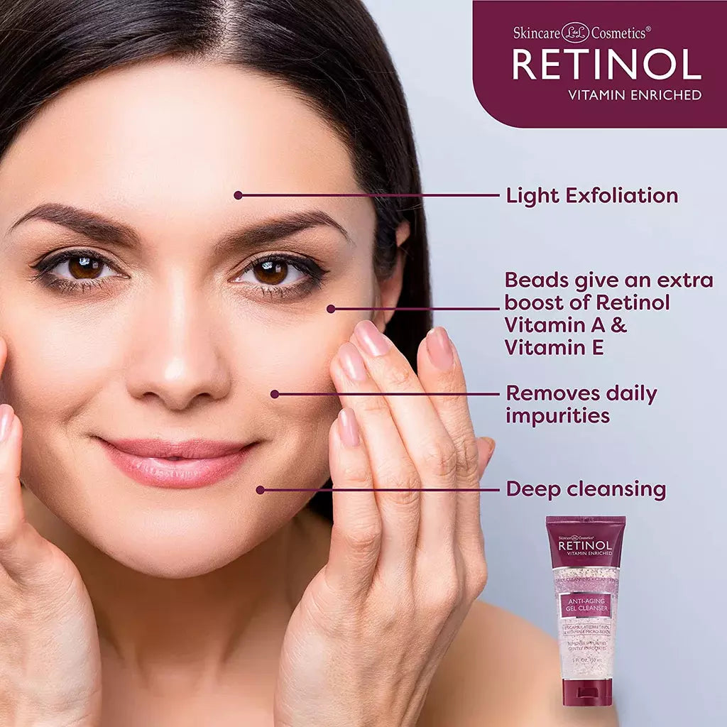 Retinol Anti-Ageing Gel Cleanser 150ml