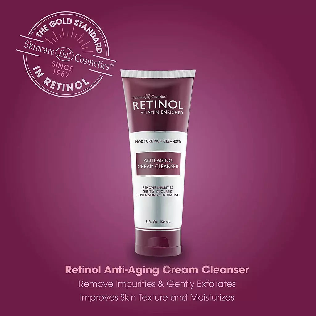 Retinol Anti-Ageing Cream Cleanser 150ml
