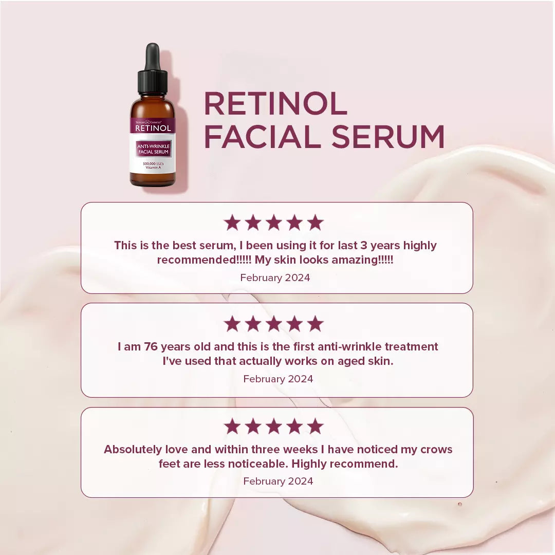 Retinol Anti Wrinkle Facial Serum 30ml