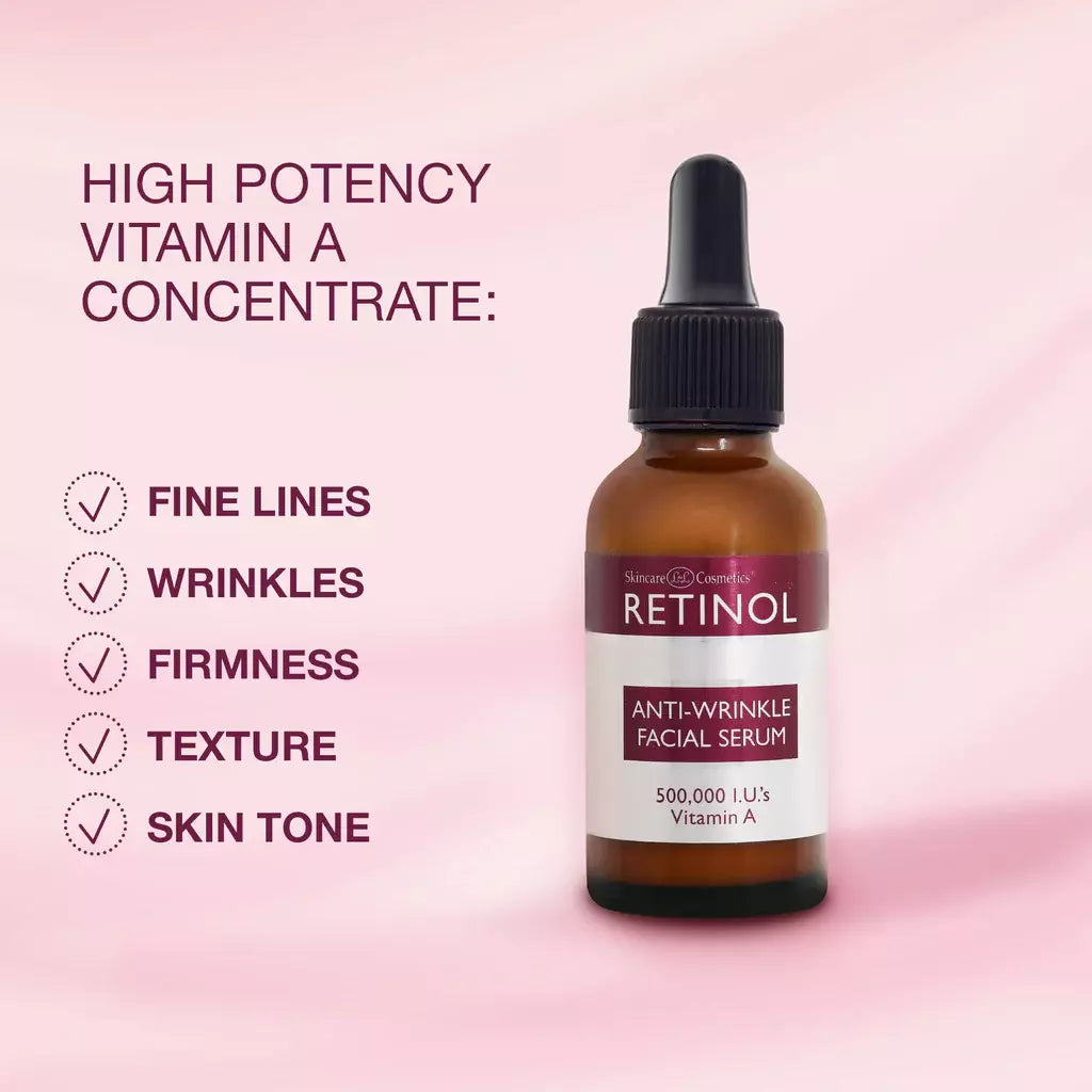 Retinol Anti Wrinkle Facial Serum 30ml