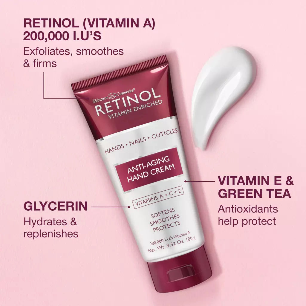 Retinol Anti-Ageing Hand Cream 100ml