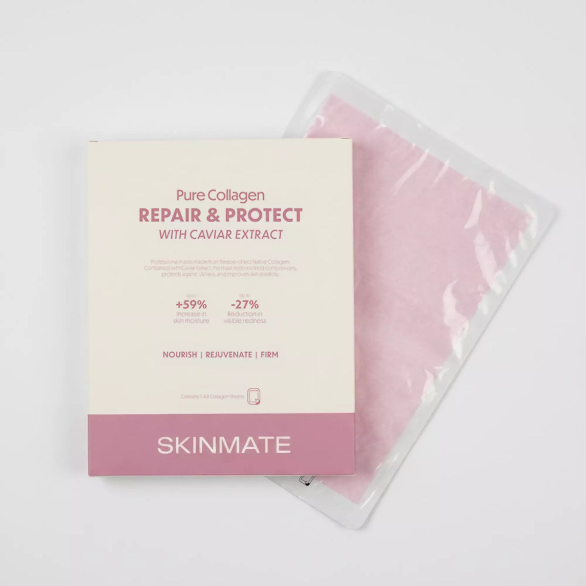 SkinMate Pure Collagen Repair & Protect with Caviar Extract