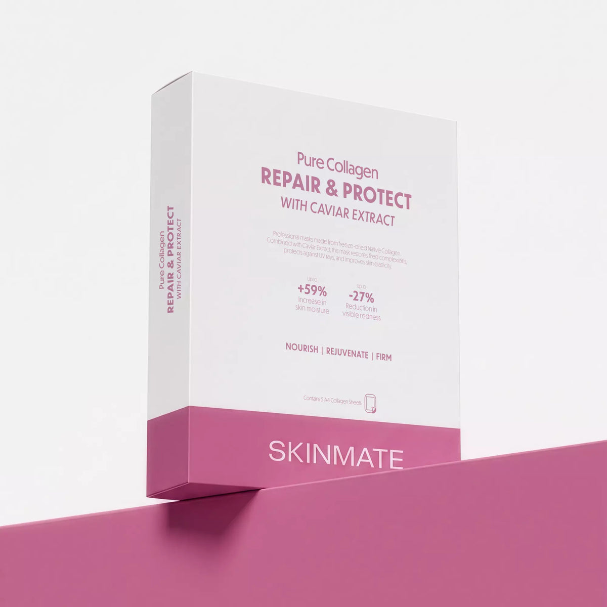 SkinMate Pure Collagen Repair & Protect with Caviar Extract