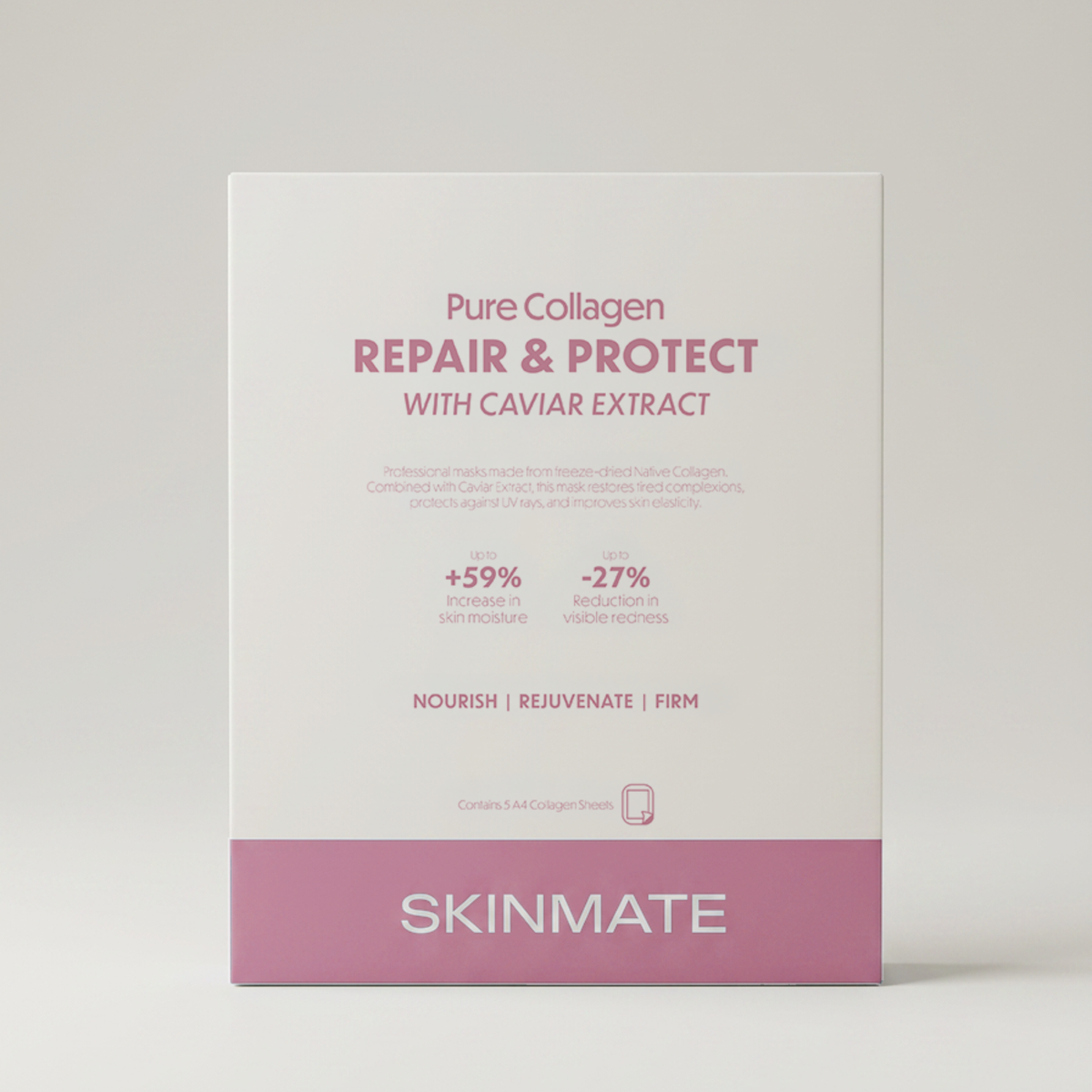 SkinMate Pure Collagen Repair & Protect with Caviar Extract