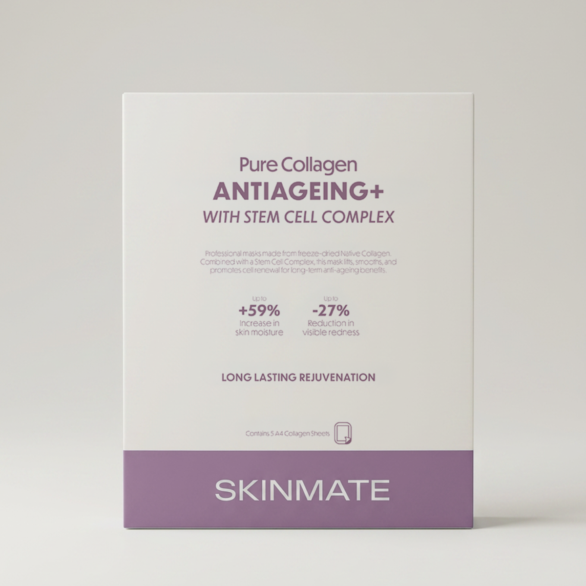 SkinMate Pure Collagen Antiageing+ with Stem Cell Complex