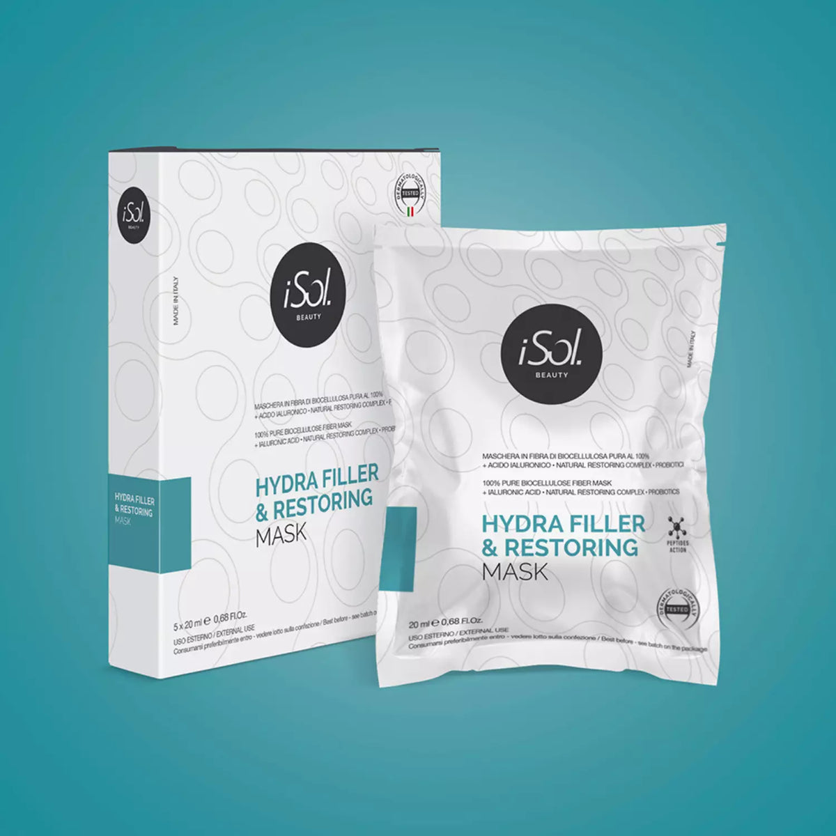iSol Hydra Filler Biocellulose Mask 5 x 20ml