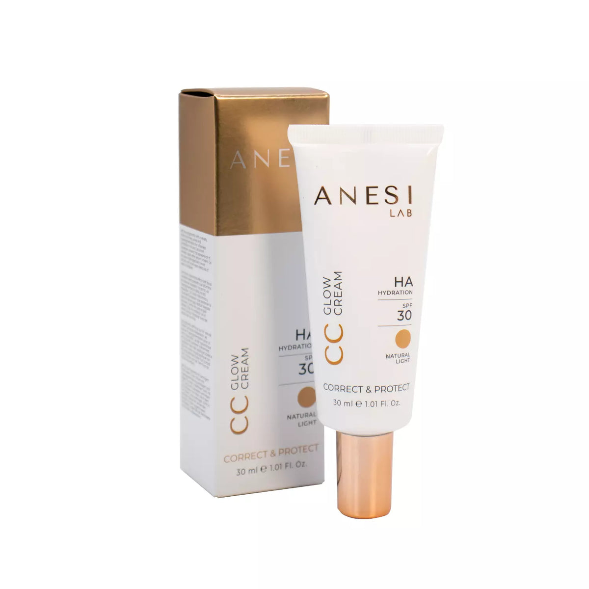 Anesi Lab CC Glow Cream - Natural Light 30ml