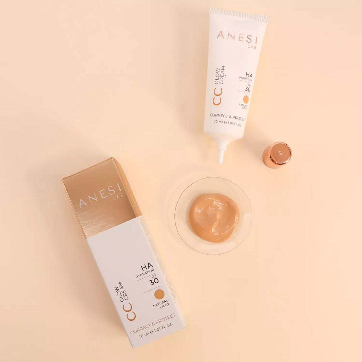Anesi Lab CC Glow Cream - Natural Light 30ml