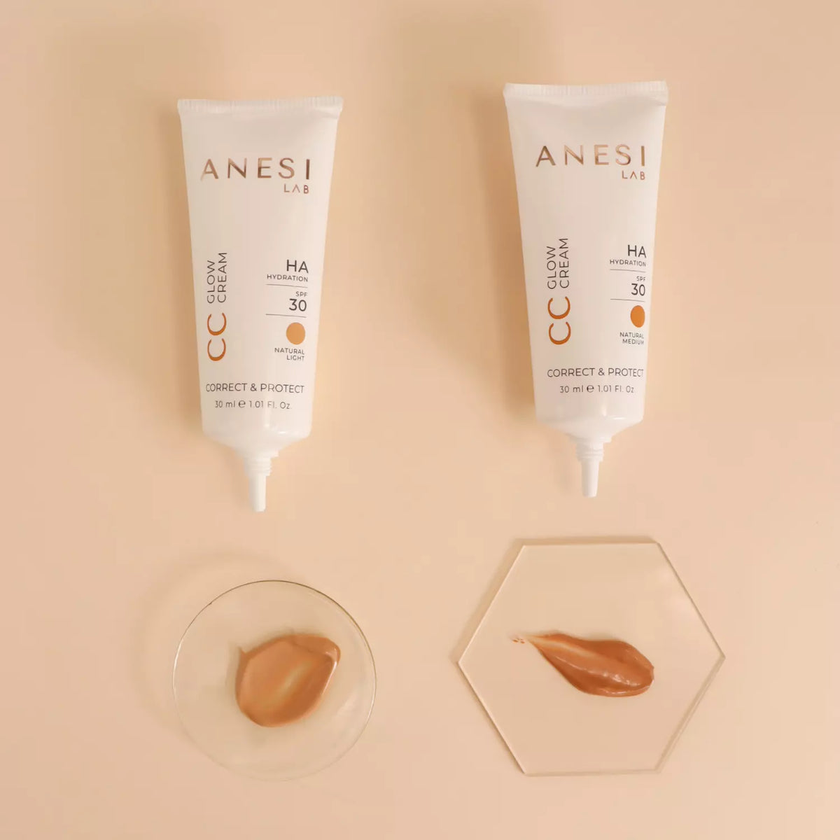 Anesi Lab CC Glow Cream - Natural Light 30ml