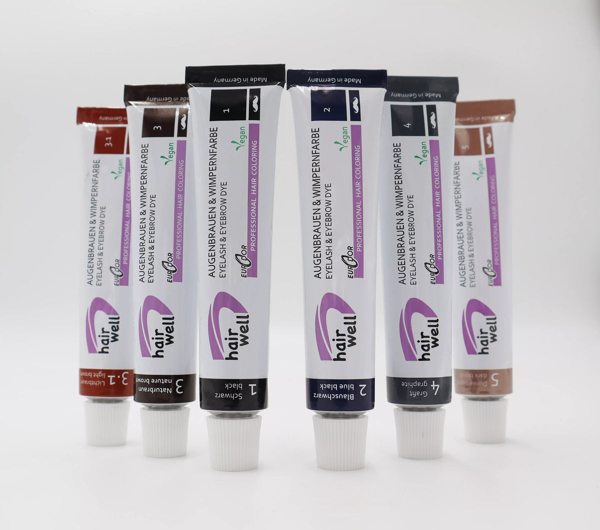 Hairwell Lash & Brow Tint - Blue-Black