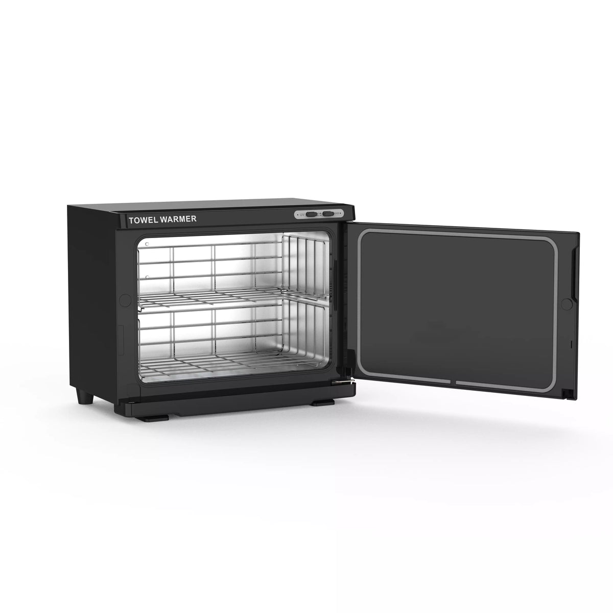SkinMate Large Hot Towel Cabinet Black