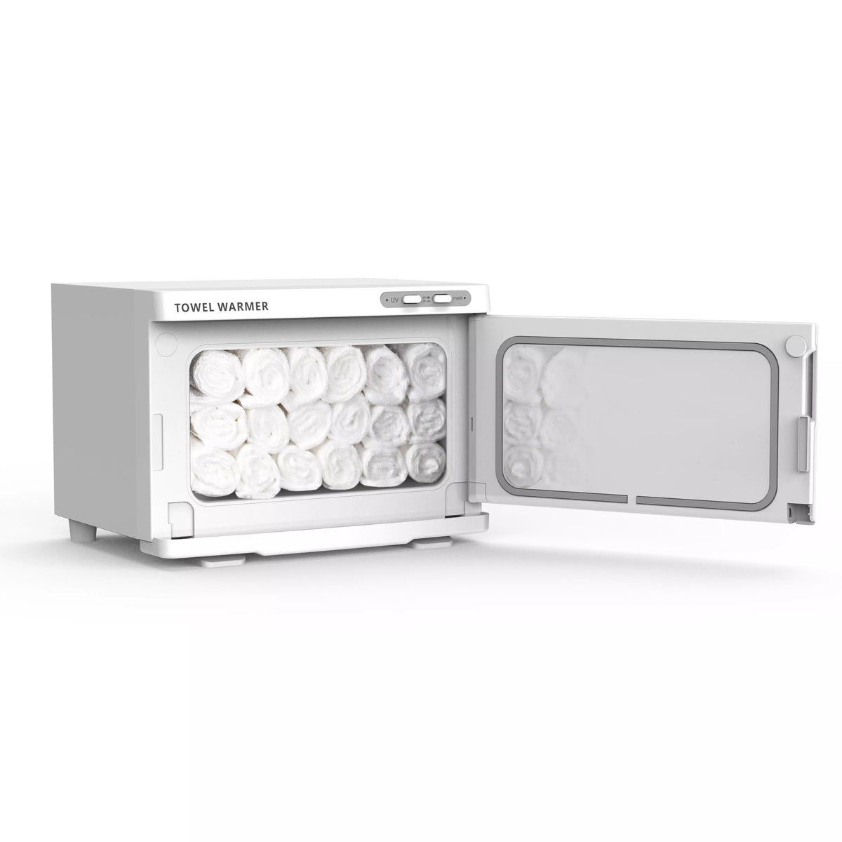 SkinMate Small Hot Towel Cabinet White