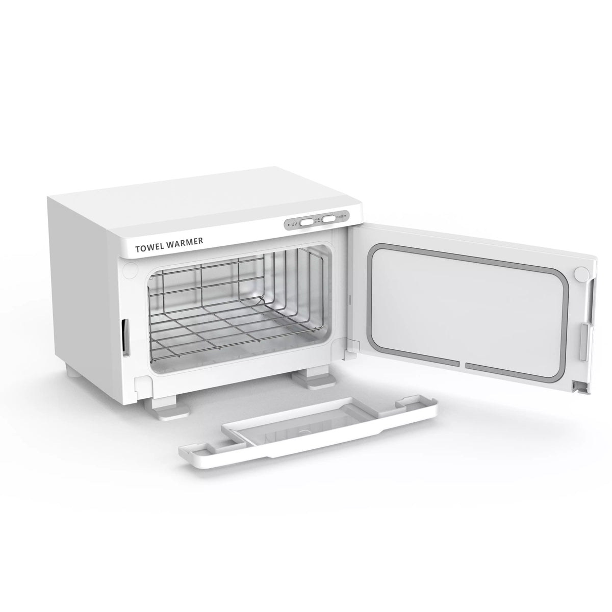 SkinMate Small Hot Towel Cabinet White