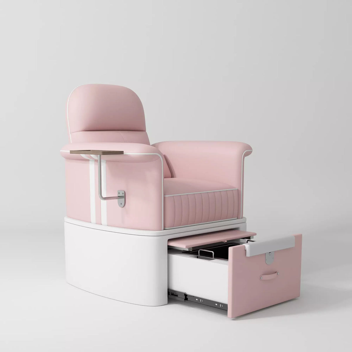 SkinMate Edge Pedicure Chair - Blush Pink