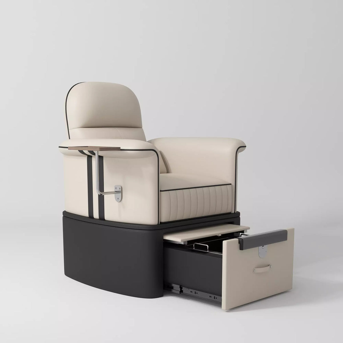 SkinMate Edge Pedicure Chair - Classic Beige