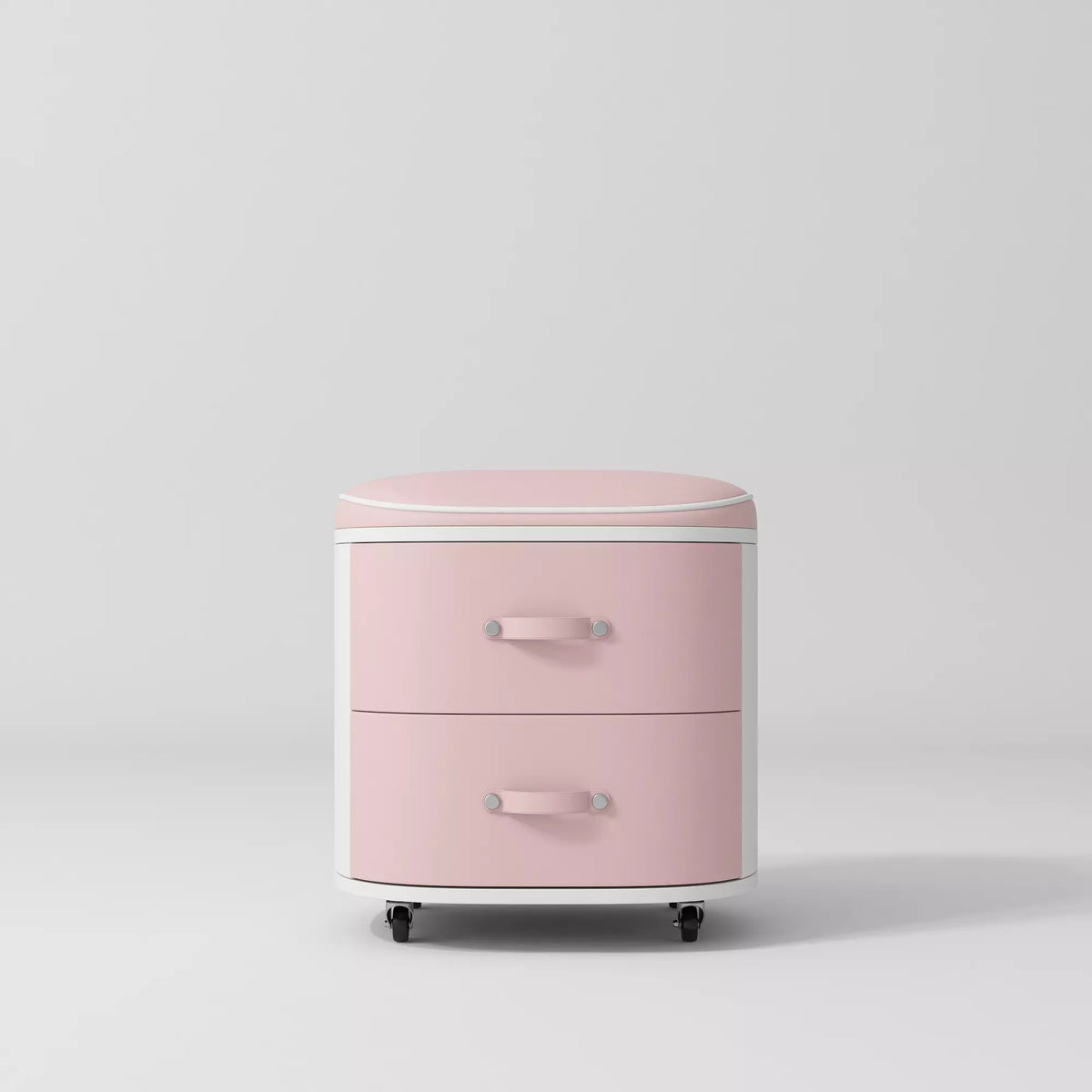 SkinMate Edge Pedicure Stool - Blush Pink