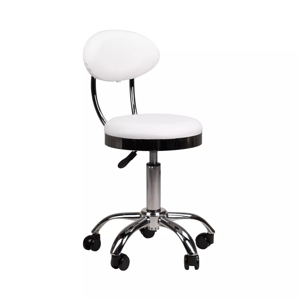 SkinMate Astra Support Stool - White