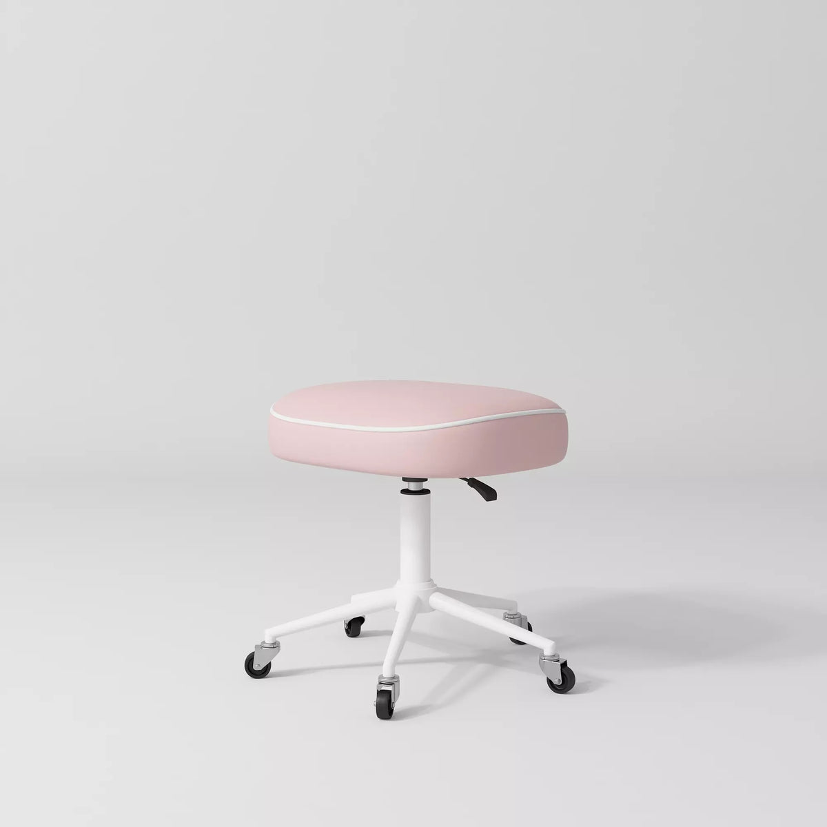 SkinMate Edge Therapist Stool - Blush Pink