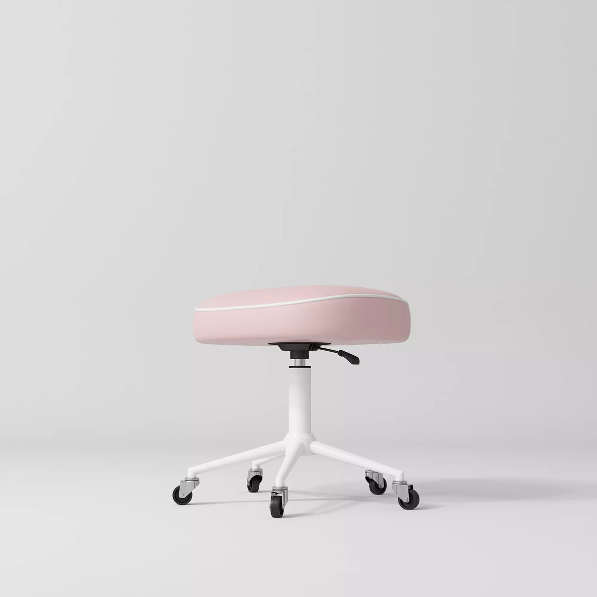 SkinMate Edge Therapist Stool - Blush Pink