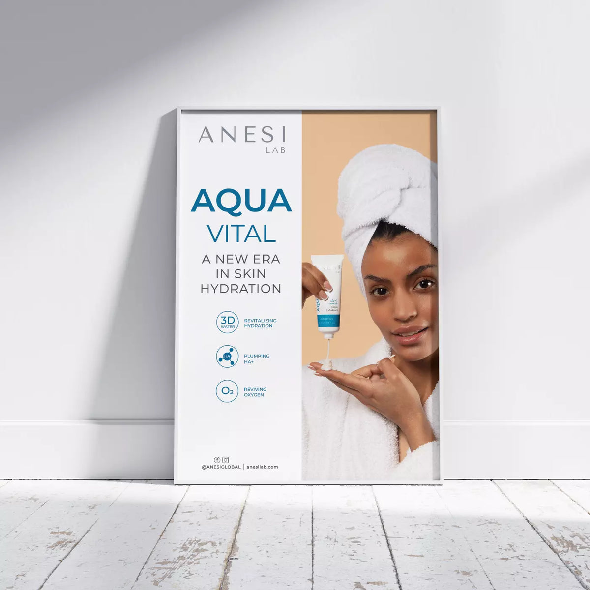 Anesi Lab Aqua Vital Poster A2