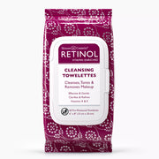 Retinol Anti-Ageing Cleansing Towelettes Pack of 60