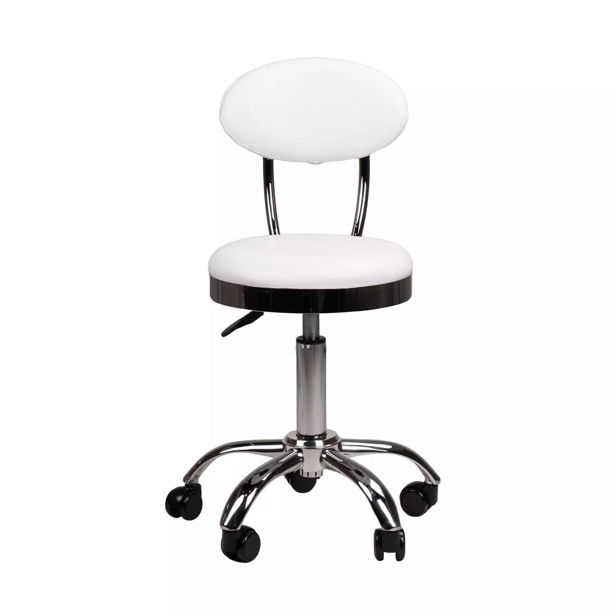 SkinMate Astra Support Stool - White