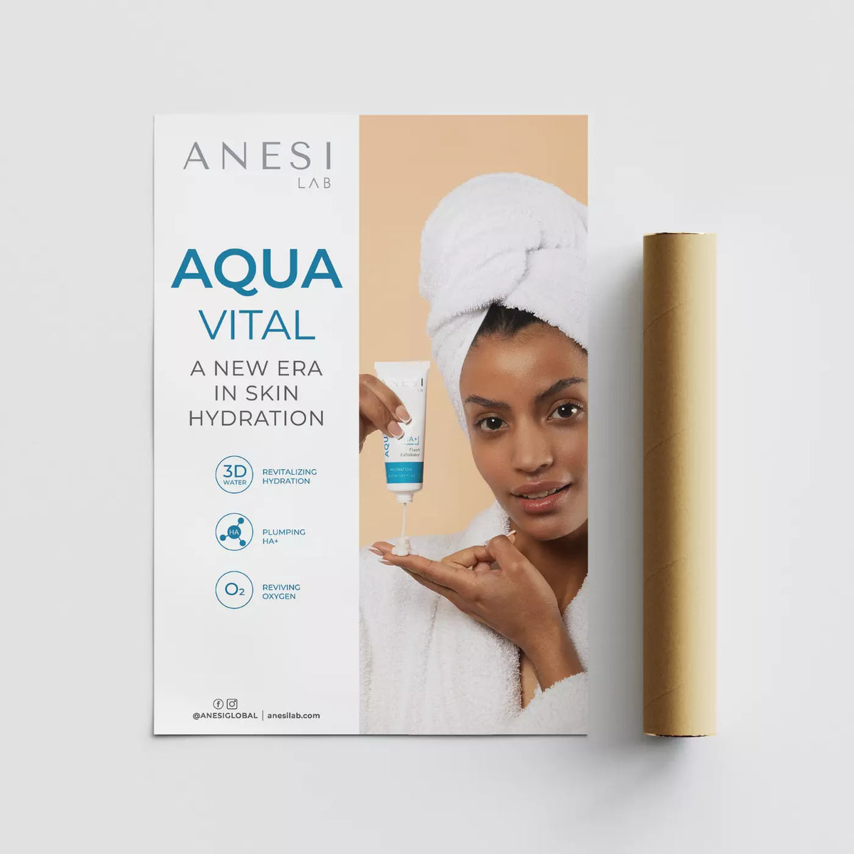 Anesi Lab Aqua Vital Poster A2