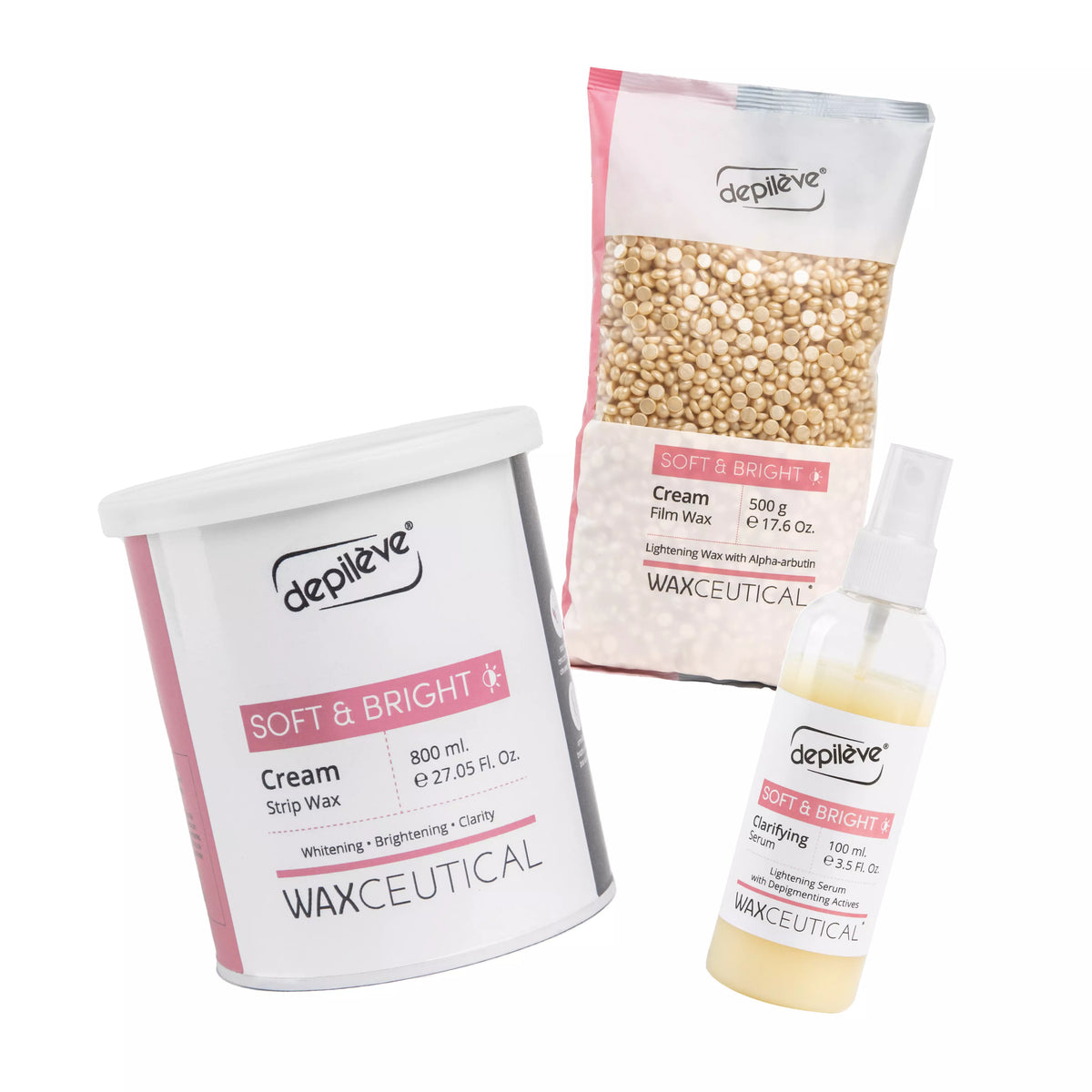 Depileve Waxceutical Soft & Bright Kit
