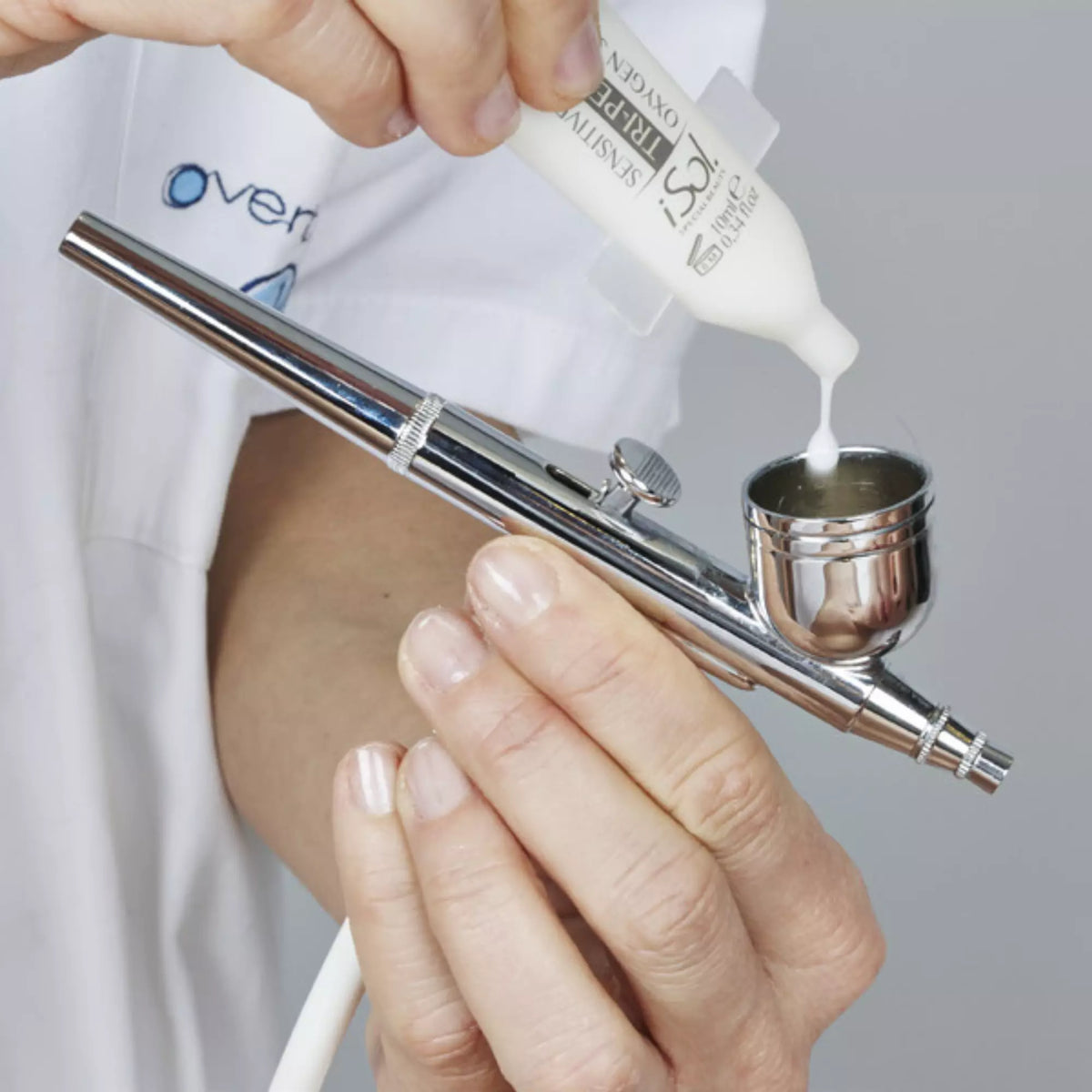 Handpiece for Overline Oxygen Infusion