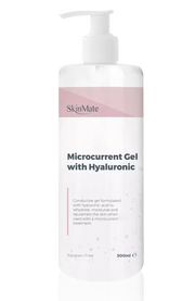 SkinMate Microcurrent Gel with Hyaluronic 500ml