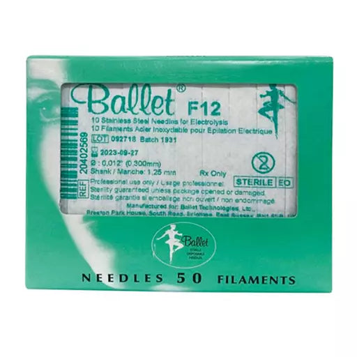 Ballet F Shank Stainless Steel Skin Tag Probe Size 012 Pack of 50