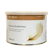 SkinMate White Pot Wax 400ml Delicate skin