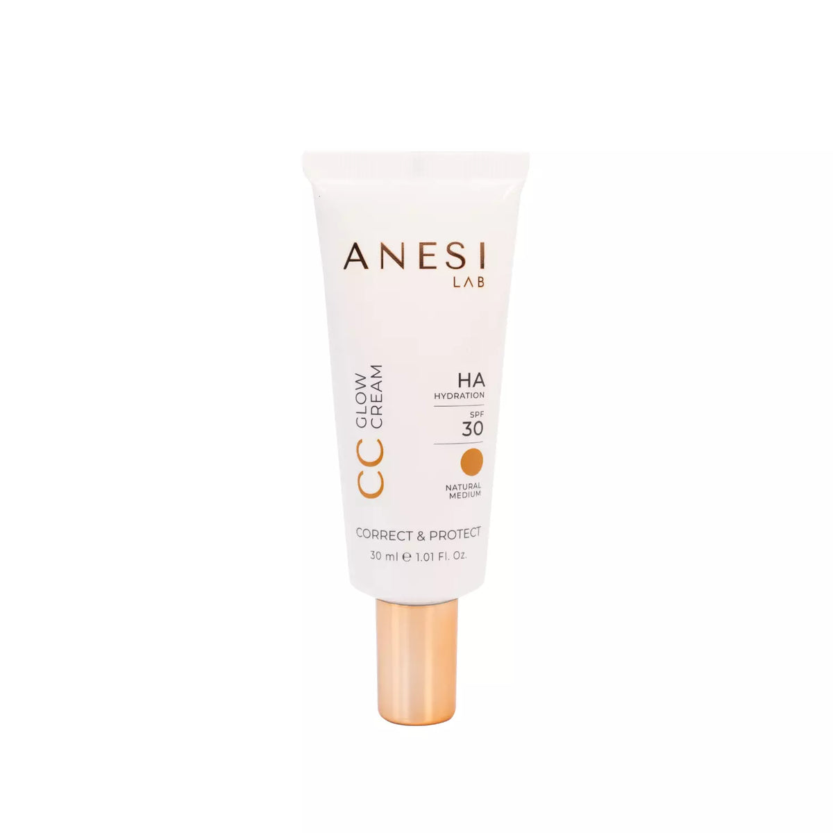 Anesi Lab CC Glow Cream - Natural Medium 30ml