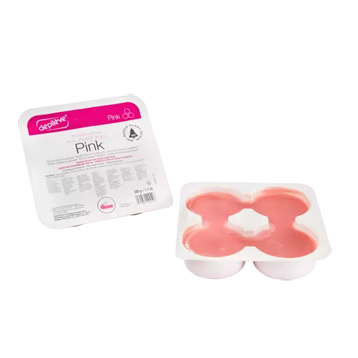 Depileve Pink Hot Wax Tray 1kg