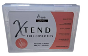 Aviva ProGel XTend Full Cover Gel Tips (Prebuffed) Medium Almond