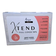 Aviva ProGel XTend Full Cover Gel Tips (Prebuffed) Short Almond