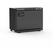 SkinMate Large Hot Towel Cabinet Black