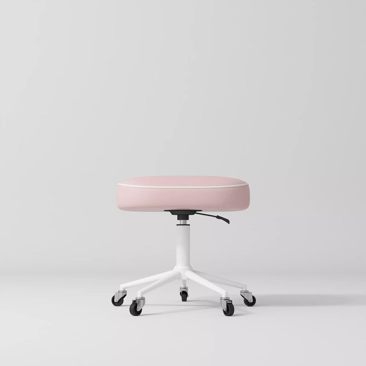 SkinMate Edge Therapist Stool - Blush Pink